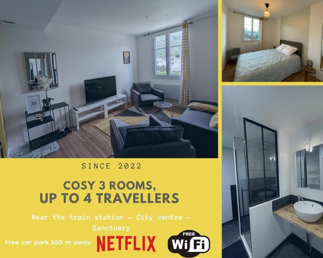 T2 Bis Cosy Proche Gare Apartment Лурд Екстериор снимка